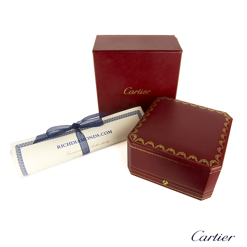 Cartier Rose Gold Full Pave Diamond Love Bracelet N6036916